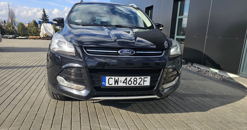 Ford Kuga cena 47900 przebieg: 223000, rok produkcji 2013 z Włocławek małe 277